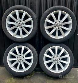 Cerchi originali VW Volkswagen 17 225/45 Pirelli