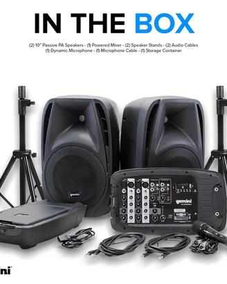 Casse bluetooth Gemini