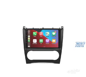 RADIO GPS ANDROID 13 PER MERCEDES CLASSE C W203 CL
