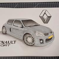 Disegno Renault Clio v6