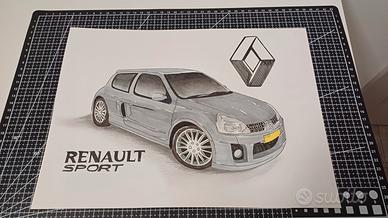 Disegno Renault Clio v6