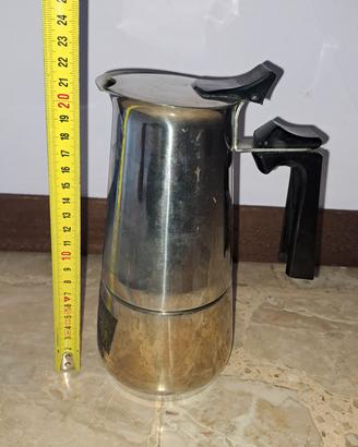 CAFFETTIERA INOX LAGOSTINA ANNI 80 USATA