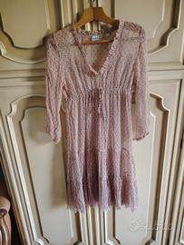 abito a fiori in seta Aspesi