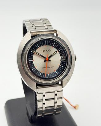 hiko ufo electronic 350 watch vintage new nos