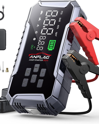 8000A Booster Avviamento Auto con Compressore 160P