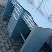 banco in ferro laboratorio odontotecnico 