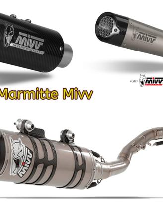 Marmitta Mivv X-m1 Mk3 Speed Edge Dakar Oval Gp