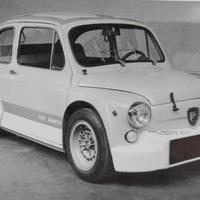 Abarth 1000 TC Corsa tergi a pantografo su Uniball