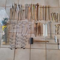 picchetti campeggio, verande camper, tendoni