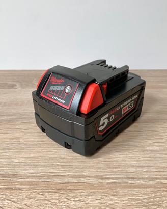 Batteria Milwaukee M18 5ah