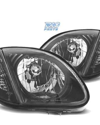 FARI MERCEDES CLASSE SLK R170 96-04 FONDO NERO
