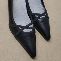 scarpe donna con tacco basso n.38