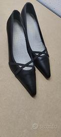 scarpe donna con tacco basso n.38
