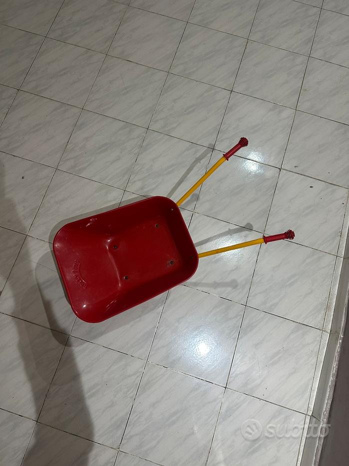 HOME It Carriola Per Bambini 10L Rosso/Giallo – Giardino E Avventure Per Piccoli Esploratori 3–6 Anni