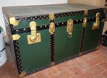 Baule Anni 40 con vassoio