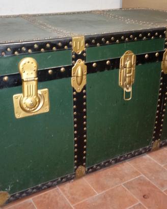 Baule Anni 40 con vassoio