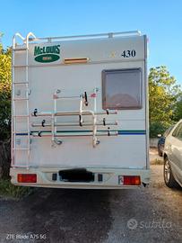 Camper mansardato  km 59435