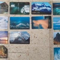 serie 21 schede telefoniche la natura ci chiama