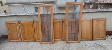 sportelli in legno massello