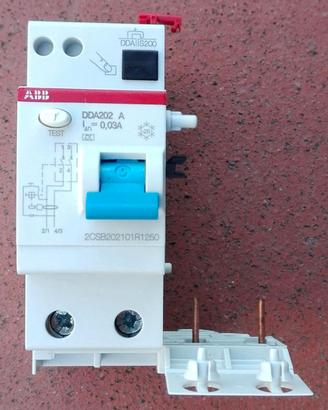 ABB - BLOCCO DIFFERENZIALE DDA202 A 25A 30MA