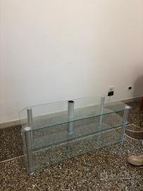Tavolino in vetro da tv