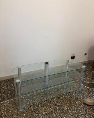 Tavolino in vetro da tv