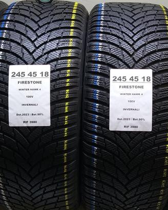 4 GOMME 245 45 18 FIRESTONE INV RIF3980