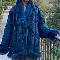 Pelliccia giacca parka in Volpe Reversibile FENDI