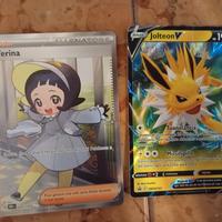 carta Pokémon vedina jolteon
