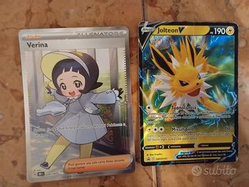 carta Pokémon vedina jolteon