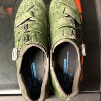 Scarpe Shimano RX6 verde mimetico taglia 46 -