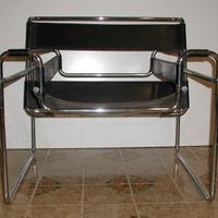 Knoll – Poltrona Wassily cromata Cuoio Naturale