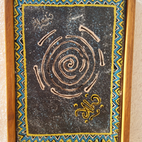 Quadro Olio e Smalto Sintetico su tela con cornice