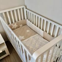 Lettino Azzurra Glam 9 in 1  bianco – come nuovo