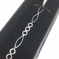 Braccialetto in oro bianco 750