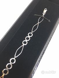 Braccialetto in oro bianco 750