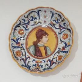Piatto in ceramica Deruta