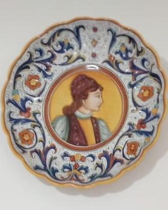 Piatto in ceramica Deruta