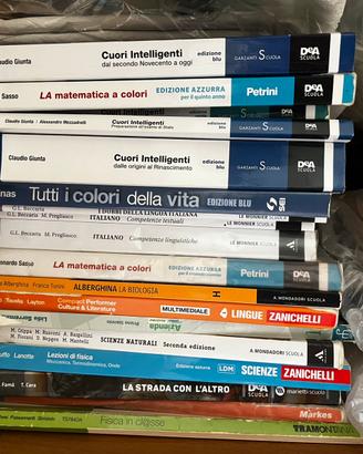 Blocco di libri