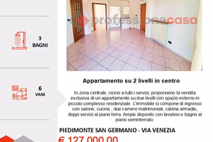 Appartamento su 2 livelli con spazio esterno