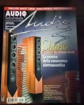 Rivista AUDIO REVIEW n° 216 del 2001
