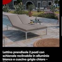 Lettini prendisole matrimoniali con materassi