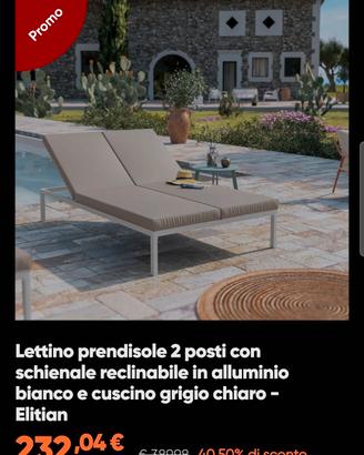 Lettini prendisole matrimoniali con materassi