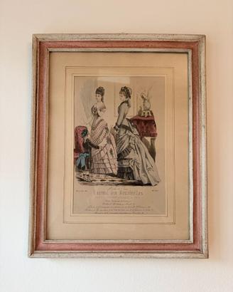 Tris di stampe francesi vintage – Illustrazioni di