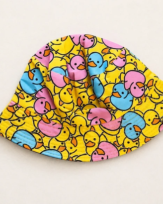 Cappellino pescatore paperelle colorate