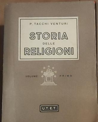 Storia delle religioni Tacchi Venturi Utet