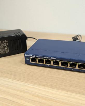 Switch Gigabit Netgear ProSafe a 16 porte GS116 V2