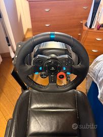 Postazione completa+logitech g29 completo