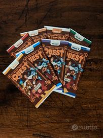 Set combleto bustine sigillate Quest D&D Burger ki