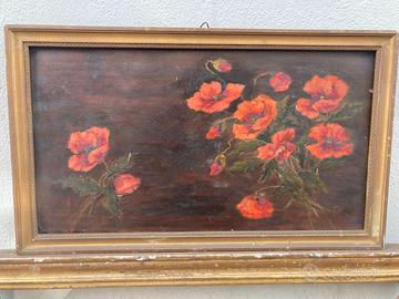 Olio su tavola del 1920